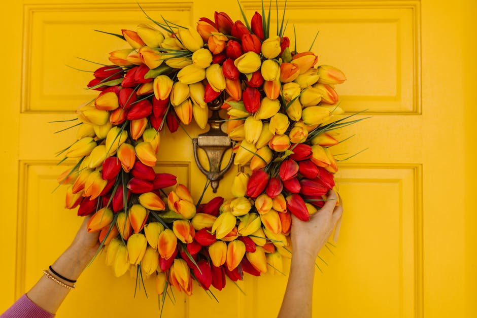 Crafting Seasonal Wreaths for Your Door